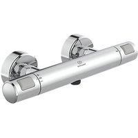 Ideal Thermostatic Mixer Shower Valve Fixed Chrome Standard Ceratherm Exposed