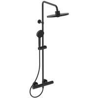 Thermostatic Shower Mixer - Ideal Standard Ceratherm T25+ Dual Thermostatic Mixer Shower, Black, A7211XG