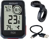 Sigma Sport ROX 2.0 GPS Cycle Computer (Black) Top-Mount Set