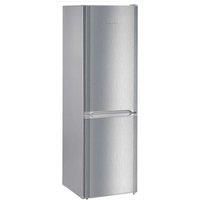 Liebherr CUele 3331 Fridge Freezer - Silver - Low Frost - 70/30 - Freestanding
