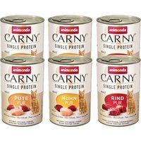 Animonda Carny Single Protein Adult Trial Pack 6 x 400g - Mixed Pack