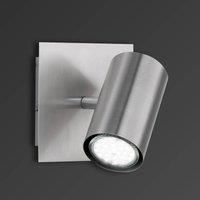 Trio 802400107 Wall Light GU10 12 cm Length x 12 cm Width x 15 cm Depth Nickel Matte