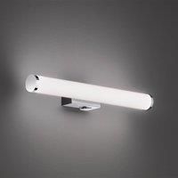 Trio Leuchten Mattimo 283270106 LED Wall Light Metal Chrome Plastic White 4.3 Watt