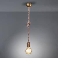 Trio Leuchten Pendant lamp, Old Brass