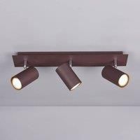 Trio Leuchten Marley 802400324 Ceiling Light Metal Rust-Coloured 1 x GU10