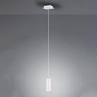 Trio Leuchten Marley 312400101 Pendant Light Matt White Metal 1-Bulb 1x GU10