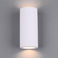 Trio Leuchten Zazou 201100201 Wall Light Plaster White Without 2X GU10