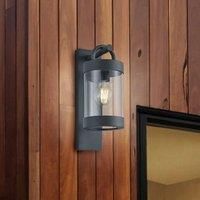 Trio Lighting Sambesi outdoor wall lamp with a twilight sensor
