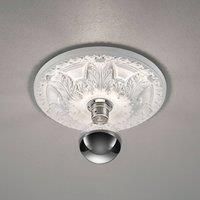 Trio Lighting Lilly ceiling lamp, plaster, stucco look 30 cm