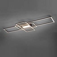 Trio Lighting Irvine LED ceiling lamp 3,000-6,500 K, anthracite