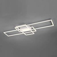 Trio Leuchten IRVINE 620010431 LED Ceiling Light with Remote Control 60 W 6500 lm 3000-6500 Kelvin Matte White
