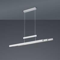 Trio Lighting Trajan LED hanging light, 2,700-5,000K, matt nickel