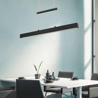 Reality Leuchten Paros R32043132 LED Pendant Light Metal Matte Black Includes 1x 21 Watt LED and 2X 5.5 Watt LEDs Switch Dimmer