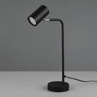 Trio Lighting Marley table lamp, matt black