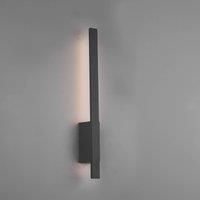 Tawa LED outdoor wall light aluminium, anthracite