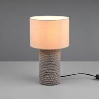 Reality Leuchten Mala table lamp made of ceramics, 22 cm