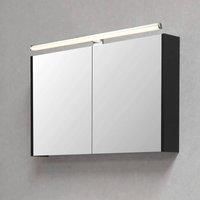 Trio Leuchten Lino 284116006 LED Bathroom Wall Light Plastic Chrome with 11.5 Watt LED