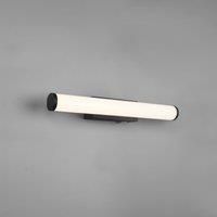 Trio Leuchten Mattimo 283270132 LED Bathroom Wall Light Metal Matte Black Plastic White Includes 4.3 Watt LED