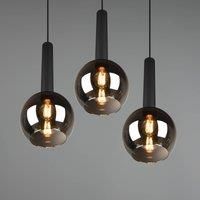 Trio Lighting Clayton pendant light, 3-bulb