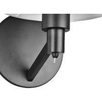 Trio Lighting Cassio wall light, FLEXconnect, black