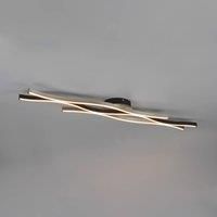 Trio Lighting Blaze LED ceiling light, CCT, dimmable, aluminium