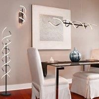 Trio Leuchten Raven 224290102 LED Wall Light Slate Black with 9 Watt LED