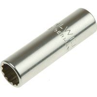 Stahlwille 01640024 40ADL High Performance Steel Socket, 1/4 inch Drive, 3/8 inch Size, 50 mm Length, Pack of 5