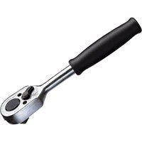Stahlwille 415-2K 415" Reversible Ratchet with 22 Teeth, Silver/Black, 117 mm