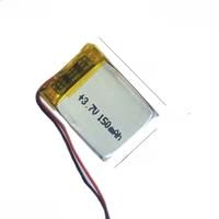 3.7V Li Polymer lithium battery For Bluetooth speaker smart wearable watch digital Pet water