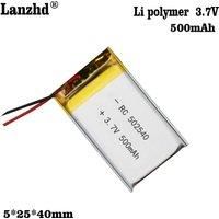 15PCS JST PH 1.0mm 3 pin 3.7V 250mAH 402035 Polymer lithium ion / Li-ion battery for tablet pc BANK GPS mp3 mp4