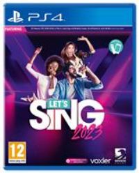 Letâ€™s Sing 2023 with Mic (PS4)