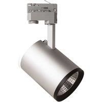MEGAMAN LED spot Marco for three-circuit track silver 4,000K