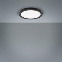 LIGHTME Aqua Plano LED recessed light IP44 black