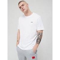 HUGO Mens Dero222 Logo-Print T-Shirt in Cotton Jersey