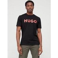 HUGO Men/'s Dulivio T-Shirt, Black001, S