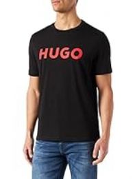 HUGO Men/'s Dulivio 10229761 01 T-Shirt, New-Black001, XL
