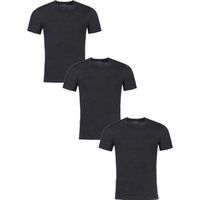 BOSS Mens T-Shirt RN 3P CO Three-Pack of Underwear T-Shirts in Cotton Black