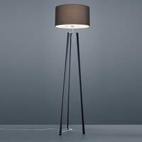 Helestra CERTO Floor lamp matt Black - Chrome 17/1849.34/9289