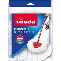 Vileda Microfibre 2 in 1 Easy Wring & Clean Turbo Mop Refill Replacement Heads