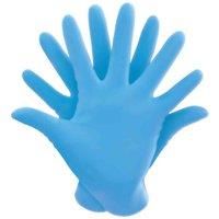 Marigold Nitrile Multi-Purpose Disposable Gloves, Medium/Large, Pack of 40-Blue