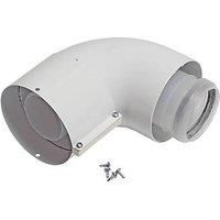 Vaillant 303910 Flue Bend (10cm Diameter) - White