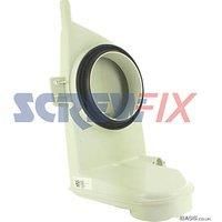 BNIB Glowworm 801614 Flue Adaptor/ Rear Flue Hood (HXI, SXI, CXI & Ultracom)