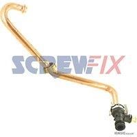 VAILLANT ECOTEC PLUS 824 831 837 HEAT EXCHANGER TO PUMP TUBE PIPE 0020068958