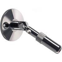2 x Wall Brackets 10 cm Chrome