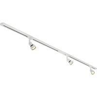 SLV 1-Phase HIGH-Voltage Set/Spotlight, LED spot, Ceiling, Track System, Interior Lighting / GU10 12.9W White, Aluminium, 12.9 W