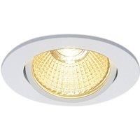 SLV New Tria 68 downlight LED 3,000 K round white