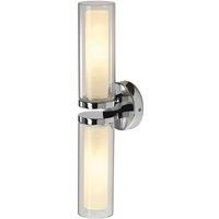 SLV WL 106 Inside, Surface, Wall-Mounted Light, Ceiling Spotlight / E14 IP44 40W Chrome, Aluminium, 40 W