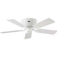 Classic Flat III ceiling fan white 103 cm