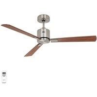 Eco Concept ceiling fan 132 cm chrome/wood