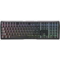 CHERRY MX 3.0S Wireless, wireless mechanical gaming keyboard with RGB lighting, British layout (QWERTY), Bluetooth®, RF or wired connection, MX RED switches, black